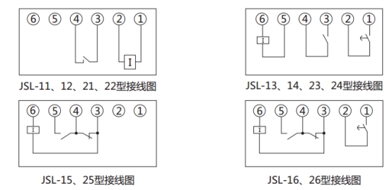 JSL-15時(shí)間校驗(yàn)接線圖